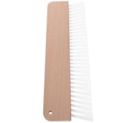 COHEALI Pennello per Pittura Strutturata da 32 CM Senza Manico Strumento per Intonaco e Texture Murale Motivo a Grana Tessuto per Decorazione Pareti di Casa e Artigianato Fai da Te