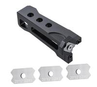 COHEALI Pialla Manuale Legno con Lame in Acciaio Tungsteno Pialletto Mano Ergonomico per Rifinitura Smusso e Sbavatura Mobili e Impiallacciatura Utensile Legno Professionale per