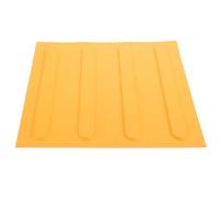 COHEALI Piastrelle Adesive per Pavimento Cieco Arancioni in Pvc Materiale Sicuro e Facile da Pulire per Esterni, per Marciapiedi e Percorsi Pedonali