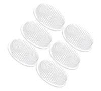 COHEALI Porta Spilli a Forma di Rana Floreale Ventosa Stabile, Set da 6 Pezzi, Supporto Rotondo Trasparente per Composizioni Floreali Ikebana, per Decorazioni Casa e Centrotavola