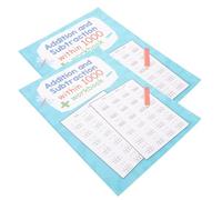COHEALI Quaderno di Esercizi di Matematica per Addizione e Sottrazione Schede Strutturate in Carta per Pratica Quotidiana a Scuola per Principianti
