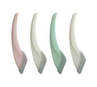 COHEALI Rasoio Compatto per Sopracciglia Portatile 4 Pezzi Rete di Protezione Sicura Mini Taglia Sopracciglia per Donna Strumento da Viaggio per Rifinire e Sfoltire Colore Colore Casuale