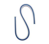COHEALI Righello Flessibile a Curva 60cm in Plastica e Metallo, Pratico Strumento di Misura per Ingegneria e Costruzione, per Disegno Tecnico e Sartoria