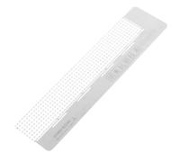 COHEALI Righello per Pittura con Strass in Acciaio Inox, Portatile