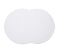 COHEALI Rotondo Pannello di Carta Allungato Cerchio Bordo di Carta DIY Pittura Carte di Carta per Pittura 50Pcs 25cm* 25cm* 0.1cm