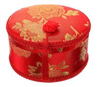 COHEALI Scatola da Cucito Piccola Coperchio Creativo Stile Nuziale Custodia Porta Aghi e Spilli Multifunzione per Uso Domestico e Progetti Fai da Te