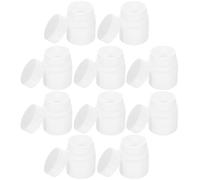 COHEALI Set 12 Bottiglie Bianco in Hdpe da 30ml Riutilizzabili e Facili da Trasportare per Contenitori Pastiglie e Organizzatore da Viaggio