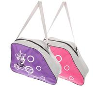 COHEALI Set 2 Borse Porta Pattini a Rotelle in Materiale Durevole e Cerniera per Pattinaggio Urbano e Colore Casuale