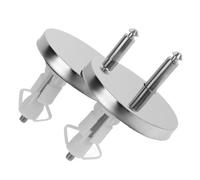 COHEALI Set 2 Pezzi Viti Cerniere per Sedile Wc, Bulloni di Fissaggio in Nylon Bianco, Accessori per Sostituzione Copriwater Compatibili Dimensioni Standard, Riparazione Bagno Facile