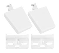 COHEALI Set 2 Staffe Supporto Mobili da Cucina in Ferro Zincato 60mm, Staffa Montaggio Angolare per Armadi Sospesi, Ferramenta per Mensole, Supporto Versatile per Cucina, Bagno e Camera