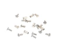 COHEALI Set 2 Viti per Occhiali in Metallo Resistente, Parti di Ricambio per Occhiali da Sole e Montature, Accessori per Riparazione e Sostituzione Viti Rotte, Uso per Kit Riparazione