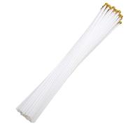 COHEALI Set 200 Pezzi Aste per Bandiere Portatili in Plastica 38 Cm, Pennoni Leggeri e Resistenti per Decorazione Bandiera di Casa, per Feste, Pubblicità e Uso Fai da Te