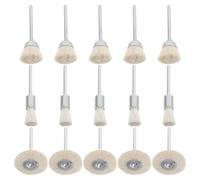 COHEALI Set da 15 Spazzole Lucidanti in Lana per Trapano, Accessori per Lucidatura e Molatura, Kit Completo per Gioielli, Sculture in Legno e Pietre Preziose, Compatibile Utensili Rotanti