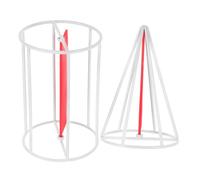 COHEALI Set di Strumenti Didattici per Matematica con Struttura in Ferro e Plastica, Rapporto Volume tra Cilindro e Cono con Dischi Rotanti, per Studenti Elementari e Homeschooling
