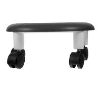 COHEALI Sgabello Basso Rotelle Girevole a 360° in Plastica Robusta, Sgabello Multifunzionale Portatile per Ingresso e Casa, Sedile Comodo Piccolo per Uso Quotidiano e Lavoro