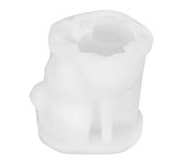 COHEALI Stampo in Silicone Bianco 3d per Resina a Forma di Agnello Mantenimento della Forma per Uso Domestico e Commerciale