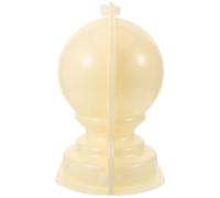 COHEALI Stampo per Calcestruzzo a Sfera in Plastica Abs, Decorazione Fai da Te per Colonne Romane e Balaustre, Resistente e Facile da Usare per Balconi e Artigianato Creativo