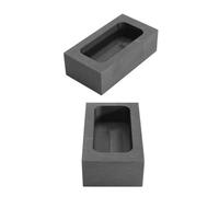 COHEALI Stampo per Colata in Grafite 100X50X25 MM Sicurezza Ambientale per Uso Industriale e Didattico Metalli Non Ferrosi