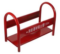 COHEALI Supporto per Estintore in Ferro Rosso 2-4kg Struttura Semplice e Lavorazione Delicata per Ufficio e Scuola, Resistente alla Ruggine e Pratico da Usare Stili multipli