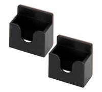 COHEALI Supporto per Microfono Radiomobile 2 Pezzi con Clip Adesiva per Radio Cb Compatibile Modelli Uv-5r Quansheng Uv-k5, Ganci per Microfono da Auto Robusti e Compatti per Fissaggio