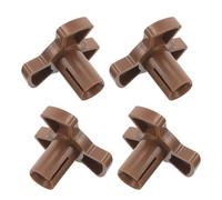 COHEALI Supporto per Piastra Giradischi Microonde 4 Pezzi, Giunto Accoppiatore Motore Resistente per Forno, Ricambio Essenziale per Piatto Girevole Casa e Cucina