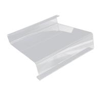 COHEALI Supporto per Tablet e Libri in Acrilico Bianco, Resistente e Anti-deformazione, per Lettura a Mani Libere Durante Esercizi su Tapis