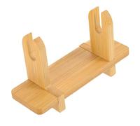 COHEALI Supporto per Taglierina in Bambù Ventilato Porta Cutter da Cucina Angoli Arrotondati Ripiano Multifunzione per Utensili da Cucina Asciugatura Rapida Stile Casuale