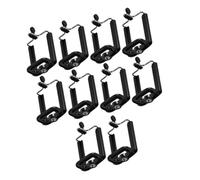 COHEALI Supporto per Telefono e Clip per Selfie in ABS e Lega Set da 10 Pezzi Regolazione Larghezza Accessori per Bastone Selfie Robusti e Pratici per Uso Smartphone