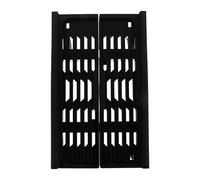 COHEALI Supporto per Torre del Computer Nero con Ruote Mobili e Freno, Realizzato in Plastica e Lega, Riduce Vibrazioni e Salva Spazio, per Ufficio e Gaming