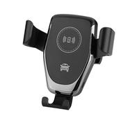 COHEALI Supporto Telefono Auto Caricatore Wireless 10w Girevole, Compatibile 4-6,4 Pollici, Materiale Abs e Pvc per Ricarica Rapida in Guida