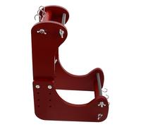 COHEALI Telaio Rosso Design Angolato Regolabile per Perline in Legno Ergonomico Supporto Stabile Fai da Te Artigianato per Creazione di Gioielli Bracciali Collane