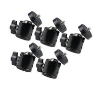 COHEALI Testa Sferica Smorzamento Vite Da 1/4 Per Treppiedi e Clip Telefono Cellulare, Set 5 Pezzi in Metallo Leggero Portatile, Accessorio Per Fotografia Mobile e Video Professionale