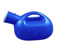 COHEALI Urinale Portatile per Uomini 2000ml in Plastica Blu Grande Capacità e Pratico Design per Uso Ospedaliero e Attività Outdoor Riutilizzabile