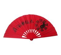 COHEALI Ventaglio da Ballo Pieghevole in Raso Stile Cinese per Esibizioni e Danza Accessorio Leggero e Portatile per Fan delle Feste e Decorazione Tradizionale Tai Chi