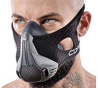 coher Maschera da allenamento per uomini e donne, livelli di resistenza regolabili, aumenta la capacità polmonare e la resistenza, ideale per jogging, sport, ciclismo, fitness