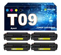 Coheritrix Cartucce toner T09 ad alta capacità, per stampe nitide | compatibili con le stampanti per Canon i-SENSYS X C1127i C1127iF C1127P, imageCLASS X LBP1127C, X MF1127C,Yellow-1 set