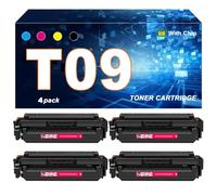 Coheritrix Cartucce toner T09 ad alta capacità, per stampe nitide | compatibili con le stampanti per Canon i-SENSYS X C1127i C1127iF C1127P, imageCLASS X LBP1127C, X MF1127C,Magenta-1 set