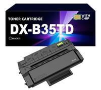 Coheritrix Cartuccia toner DXB35TD compatibile con stampanti per Sharp DX-B352P, ad alta capacità, con chip, per stampe ad alta definizione