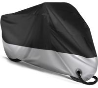 COIEN Teli per Moto per BMW R nineT Urban GS R9T Pure R Nine T Racer Scrambler, Moto Copertura Durevole Pioggia Anti Graffio Accessori,A/Black-Silver