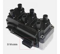Coil di accensione compatibile con Mk3 Corrado 2. 8 2. 9 VR6 1989-1998 OE 021905106 021905106A 1504680(B style)