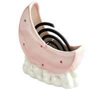 Coil Incense Burner, Ceramic Large Capacity Decorative Holder, Coil Holder Aromatherapy Relaxation Use For Meditation Room Bedroom Yoga Studio Dormitory Office Calm Focus Spiritual Ambience