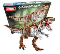 COIL Kit da costruzione giocattolo dinosauro per bambini dai 6 anni in su, 2111 pezzi, compatibile, promozione della creatività, materiale ABS ecologico, Natale e compleanno