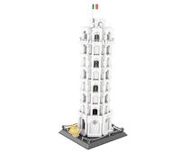 COIL Kit modelli, modello architettonico, mattoncini da gioco, blocchi compatibili, edifici famosi del mondo