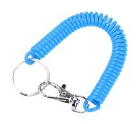 Coil Lanyard - Stretchy Keychain, retrattile Spring Keychain, Coil Lanyard with Clip,Multi Color Option Holder, Retractable Spring Cord For Fishing, Retractable Key