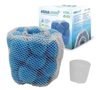 COIL Palline filtranti Pool Blue - Filtro dell'acqua ecologico riutilizzabili, compatibili con filtri tipo VI e tipo S1, riduce i batteri 40 g, 20 pezzi (blu)