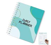 Coil Planner Book, Daily Spiral Notepad, Time Management Planner, Spiral Planner Book, Time Management Planner For Men, Spiral Notepad For Students Time Management Planner For Women