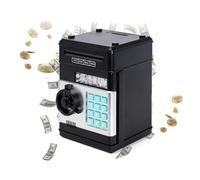 COIL Salvadanaio elettronico, salvadanaio, mini cassaforte, distributore automatico, codice PIN, banconote e parti, effetti sonori,