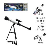 COIL Telescopio astronomico per bambini con supporto per smartphone, 30 x 60 x doppia magnificazione, treppiede leggero - telescopio esploratore per osservazione delle stelle e natura, giocattolo