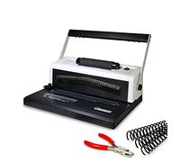 S20A Coilbind Coil Punch & Binding Machine - con inserto elettrico bobina - Rilegare professionalmente presentazioni e documenti - Crimpatrice gratuita