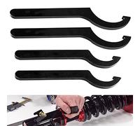 Coilover Adjustment Tool Compatible for Coilovers - K Sport, Skunk 2, Apexi, Megan Racing - 2 Large Steel Spanner Wrenches + 1 Small Wrench